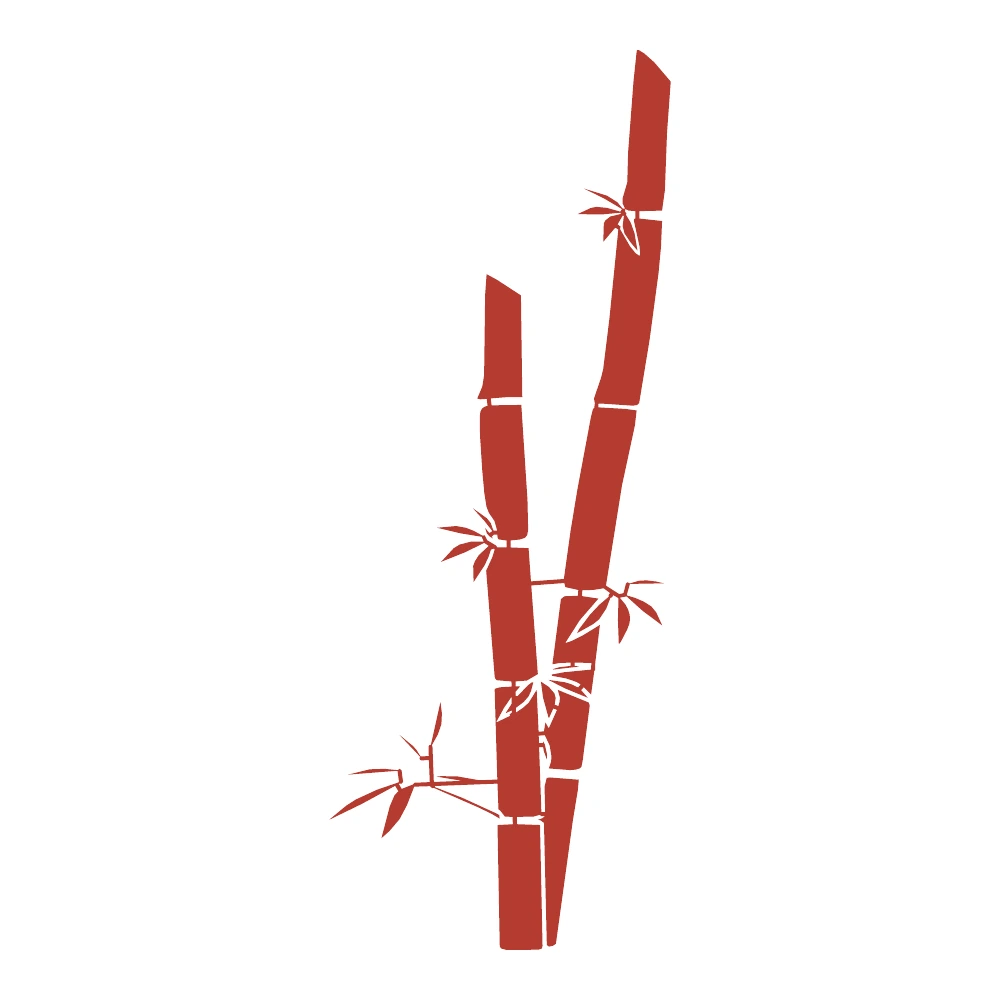 Bamboo Grove paper-cut design