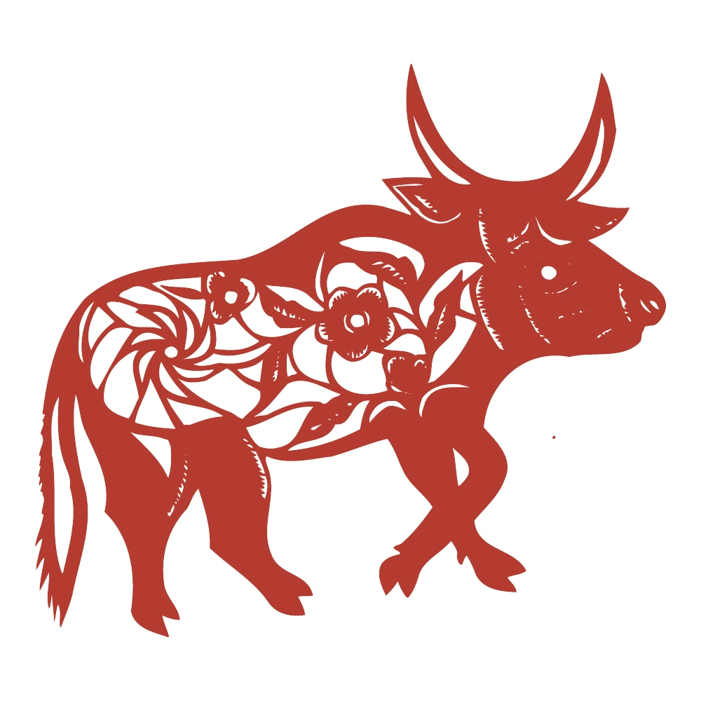 Flower-Bodied Ox — finished design