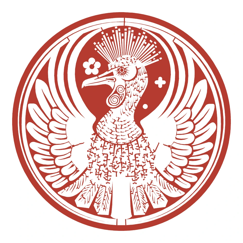 Phoenix Medallion paper-cut design