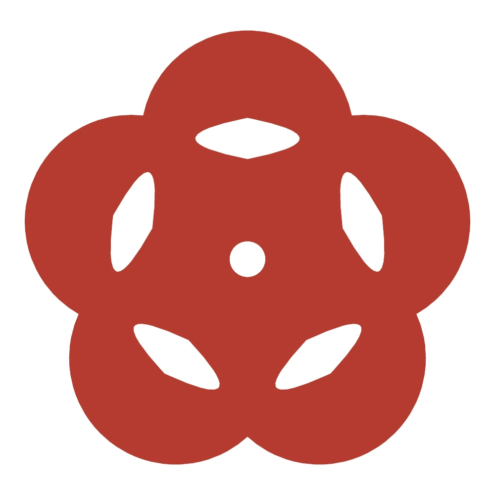 Plum Blossom paper-cut design