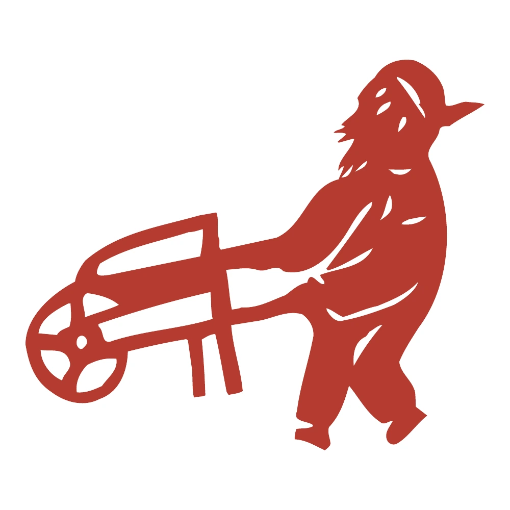 Wheelbarrow Figure — finished design